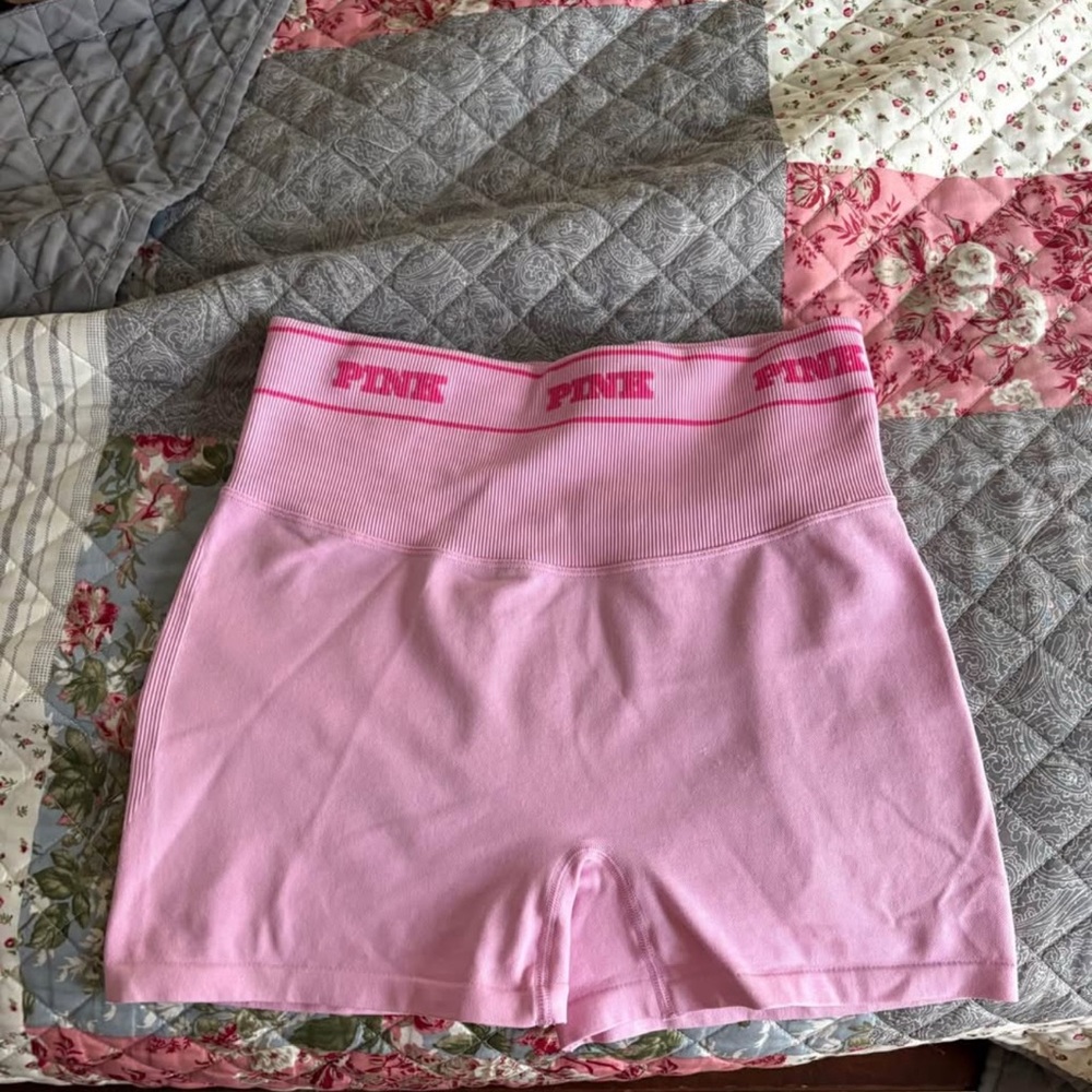 PINK Victoria's Secret Light Pink Shapewear Shorts